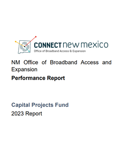 2023 Capital Projects Fund Annual Performance Report